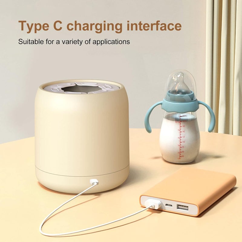 Hilitand Automatic Baby Formula Mixer, Electric Milk Shaker Low Noise, USB Charging, 3 Mixing Modes for Infant Feeding to Avoid Lumpy Reduce Bubbles - Image 3